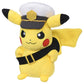 Takara Tomy 8 Inch Pokemon Plush Captain Pikachu Goggles