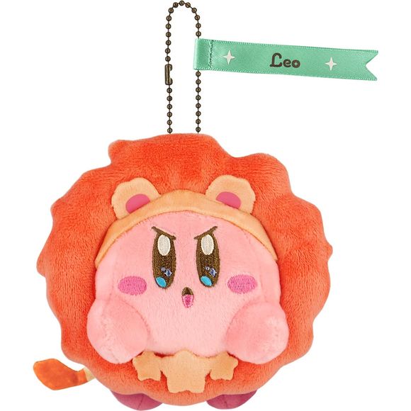SAN-EI EA-HC05 Kirby Kirby Horoscope Collection, Leo, Mascot, W 4.7 x D 4.1 x H 4.7 inches (12 x 10.5 x 12 cm), Plush Mascot
