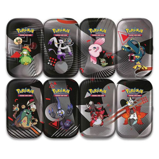 Pokemon TCG: Scarlet & Violet 10.5: Unova Mini Tin Display (8 Units - One of Each) - Presale Ships 07/18/2025