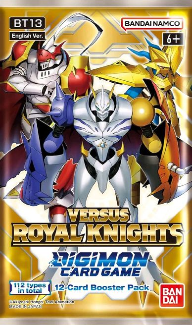 DIGIMON CARD GAME: VERSUS ROYAL KNIGHT BOOSTER PACK [BT13]