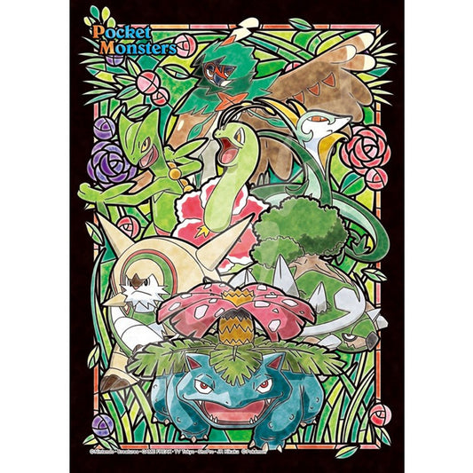 Ensky Art Crystal Jigsaw Puzzle 208-AC54 Pokemon Type Grass (208 Pieces)