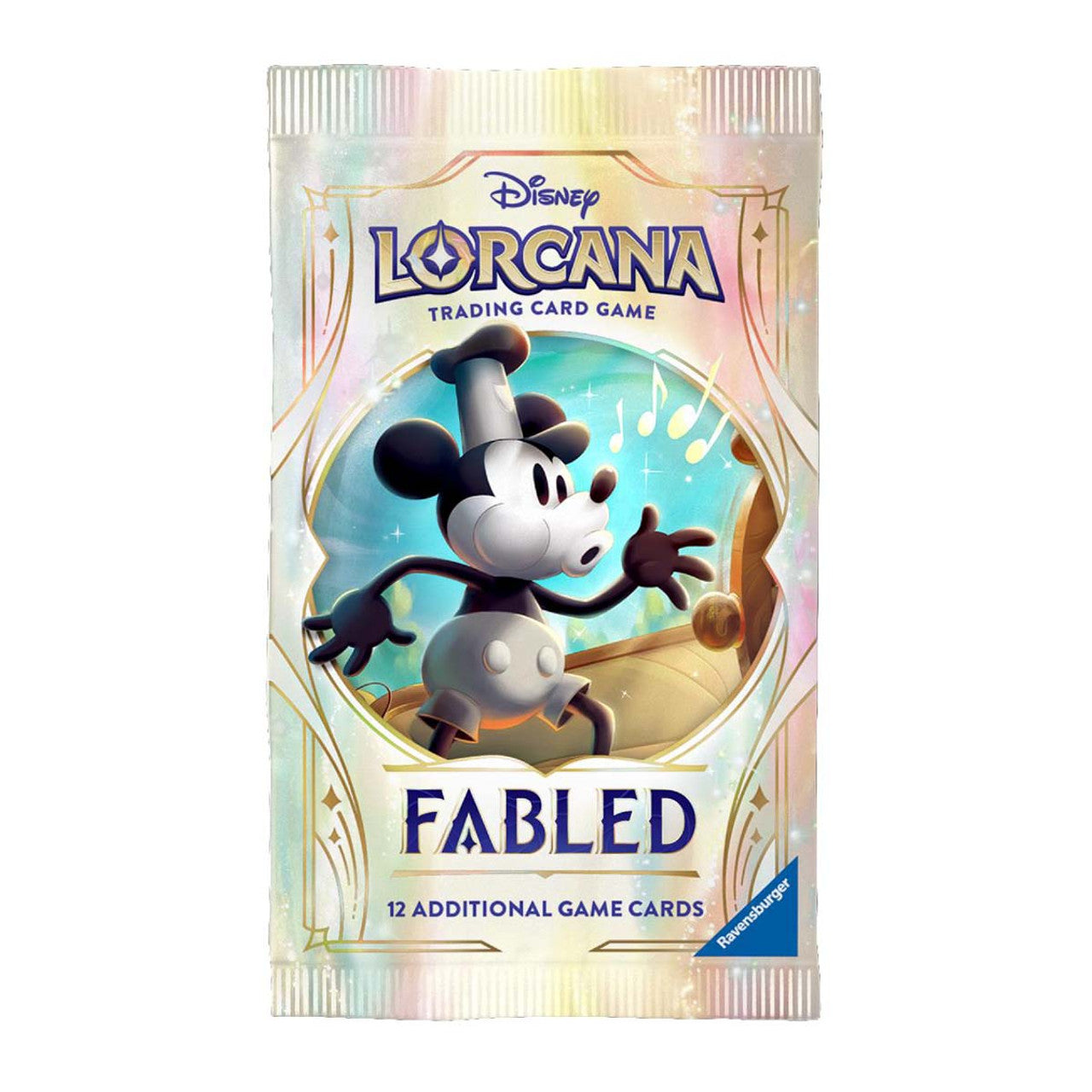 Ravensburger Disney Lorcana TCG Single Booster Pack (12 Cards) - Set 9 Fabled | Collectible Trading Cards | Ideal for Disney Fans & TCG Players | Suitable for Ages 8+