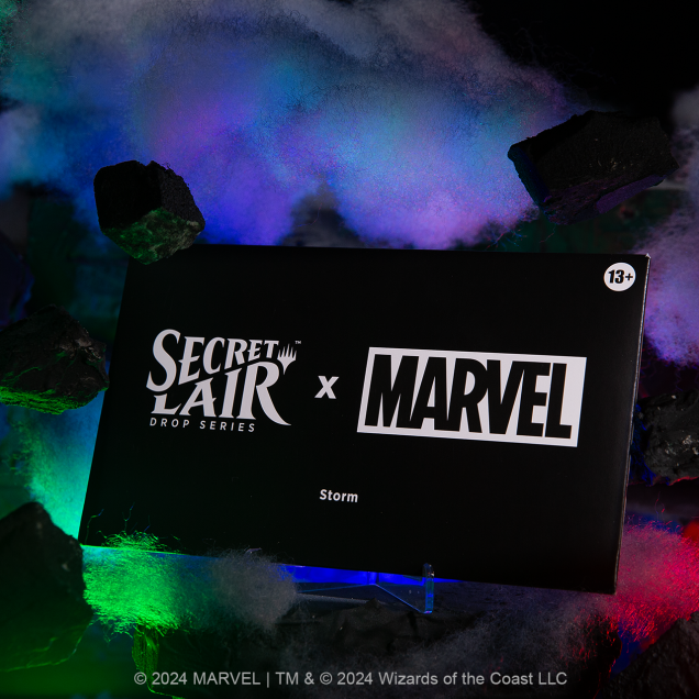 Magic the Gathering Secret Lair x Marvel's Storm - Rainbow Foil Edition