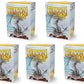 5 Packs Dragon Shield Matte Silver Standard Size 100 ct Card Sleeves Value Bundle!