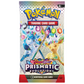 Pokemon TCG SV8.5 Scarlet and Violet Prismatic Evolutions Packs Lot (4 Packs) - 40 Cards