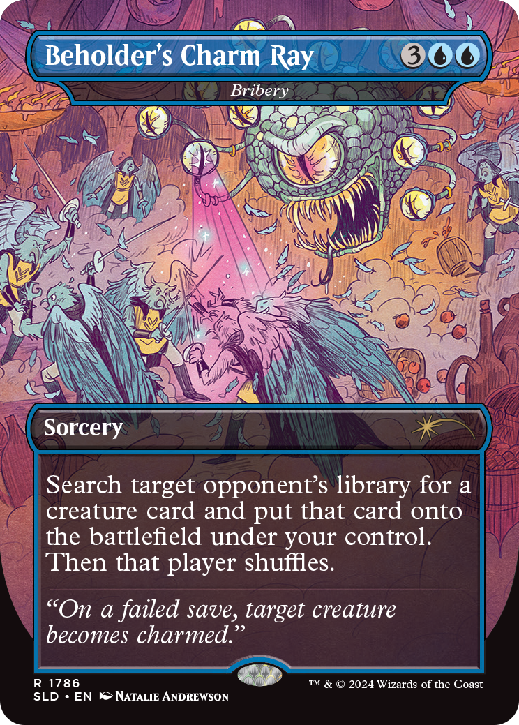 Magic the Gathering Secret Lair x Dungeons & Dragons: Death is in the Eyes of the Beholder I - Foil Edition
