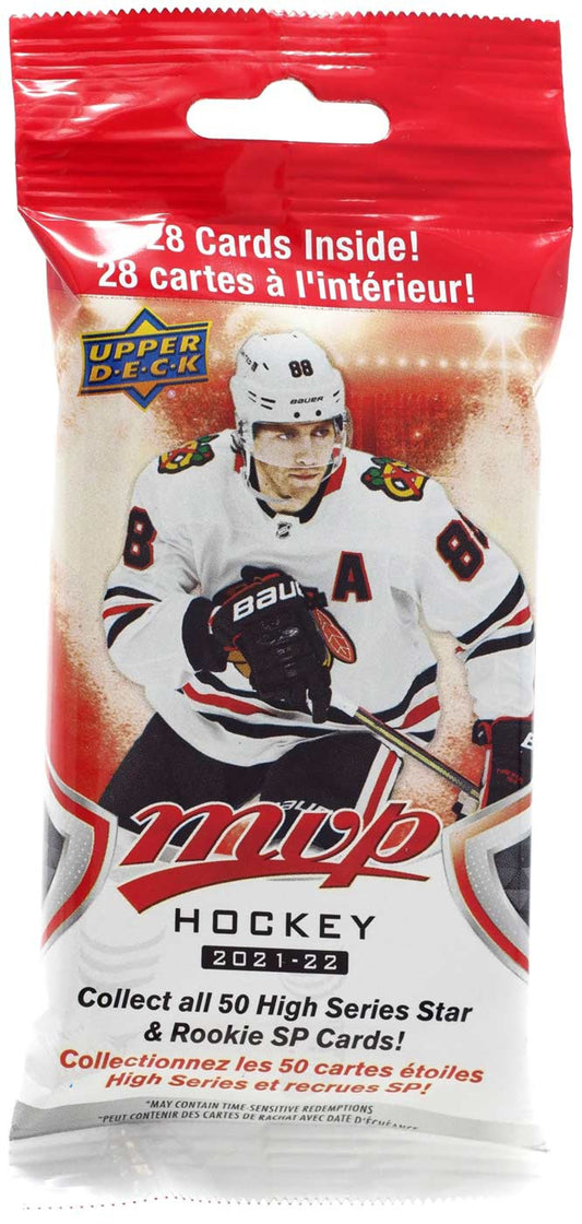 2021-22 Upper Deck MVP NHL Hockey Trading Cards Fat Pack