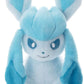 Pokemon Lets Play Plush Toy, Glaceon, Width: Approx. 8.7 inches (22 cm)
