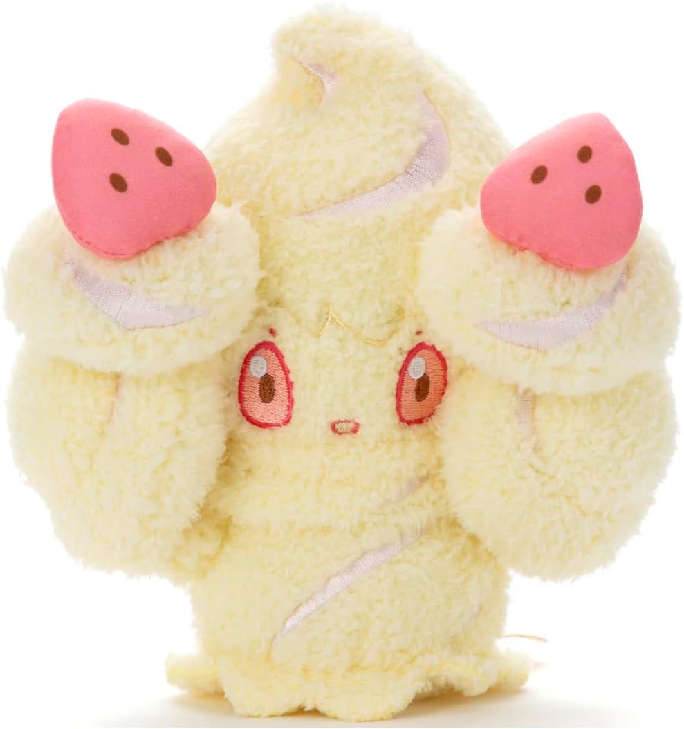 Takara Tomy Poképiece Plush Alcremie Plush Toy Height Approx. 7.1 inches (18 cm)