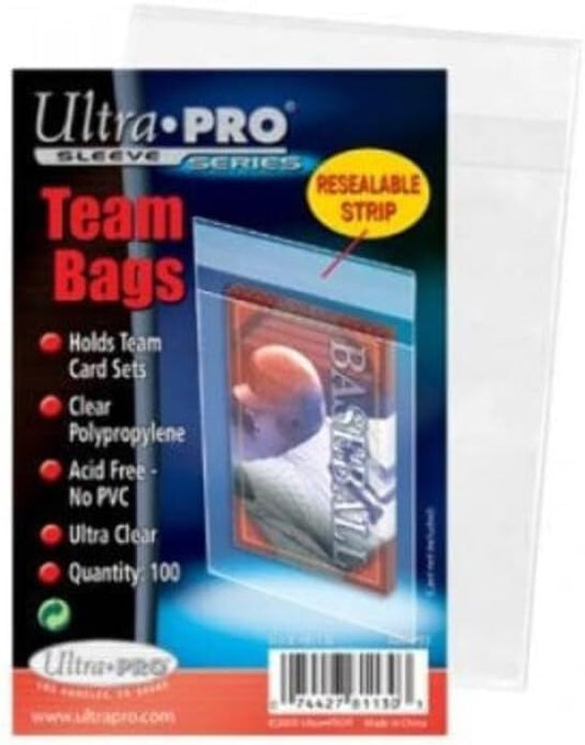 Ultra PRO - Team Bags Resealable Sleeves (100 ct.)