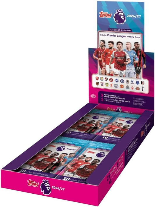 2026-27 TOPPS Flagship Premier League Hobby Box