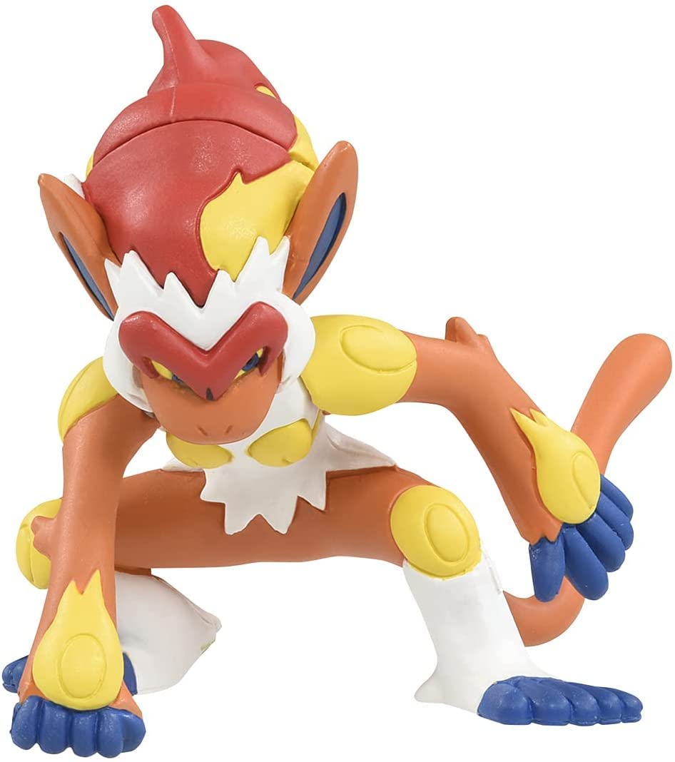 Takara Tomy 2 Inch Moncolle Figurine - Infernape MS-59