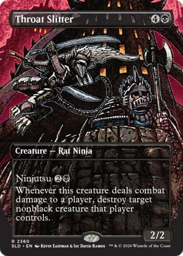 Magic: The Gathering Secret Lair Featuring: Kevin Eastman (Colors) Non-Foil Edition