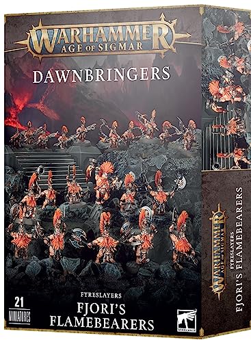 Games Workshop - Warhammer Age of Sigmar - Fyreslayers Dawnbringers Fjori's Flamebearers