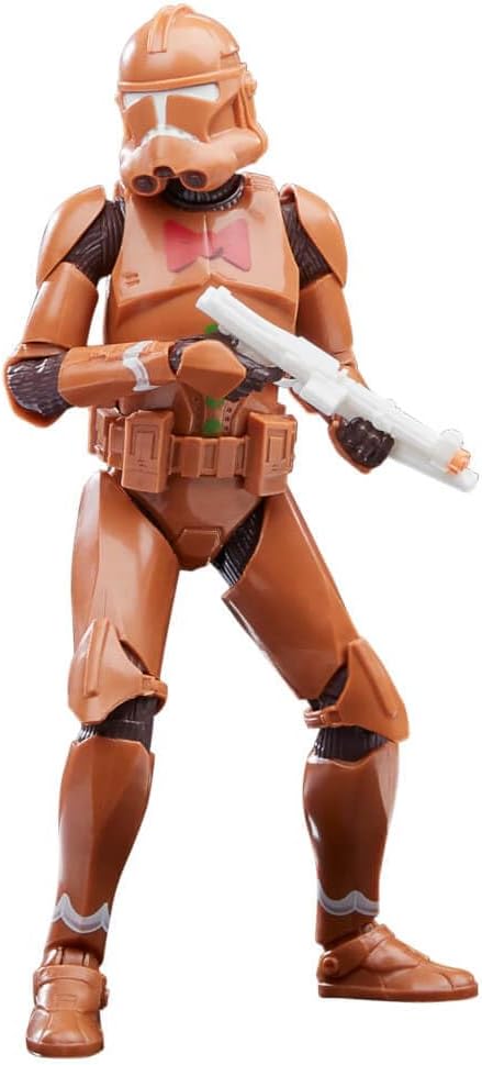 Star Wars The Black Series Phase II Clone Trooper (Holiday Edition) 6-Inch F5610 Multicolored Collectible Figure Ages 4 and Up
