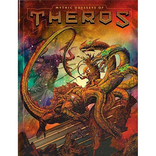 Dungeons & Dragons RPG: Mythic Odysseys of Theros Hard Alternate Cover