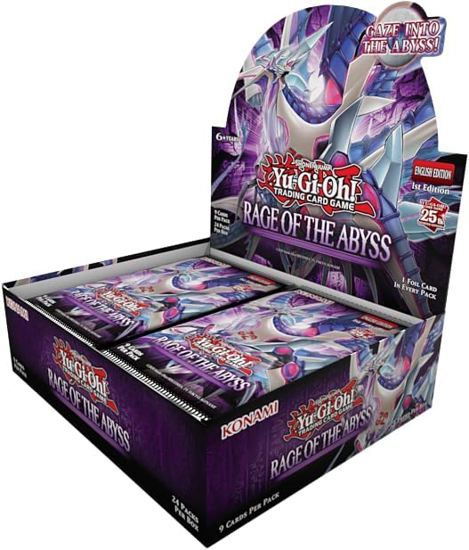 YU-GI-OH! TCG - RAGE OF THE ABYSS (BOX 24 BAGS) - ENGLISH