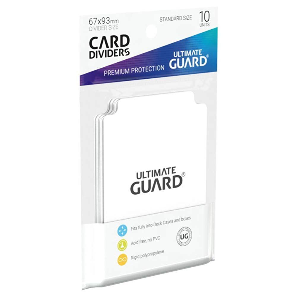 Ultimate Guard 10 White Card Dividers