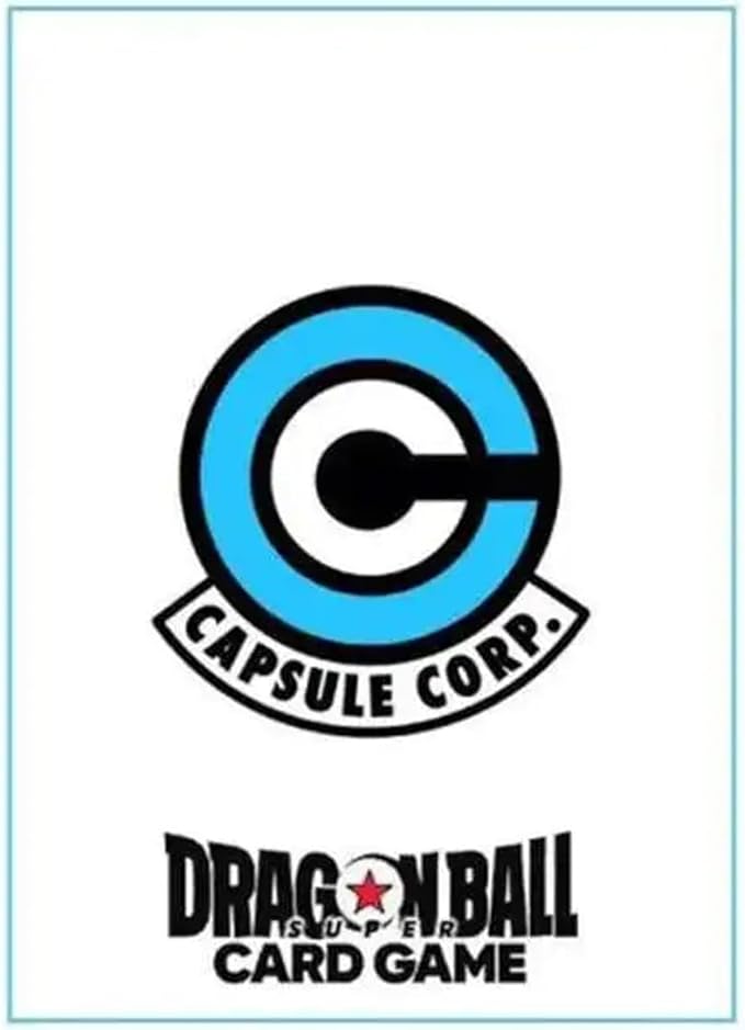 Dragon Ball Super Card Game Official Sleeves: Capsule Corp (64ct)