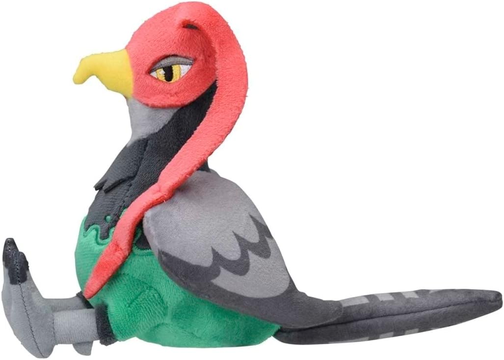 Pokemon Center: Unfezant (Male) Sitting Cuties Plush, 5 ¼ Inch