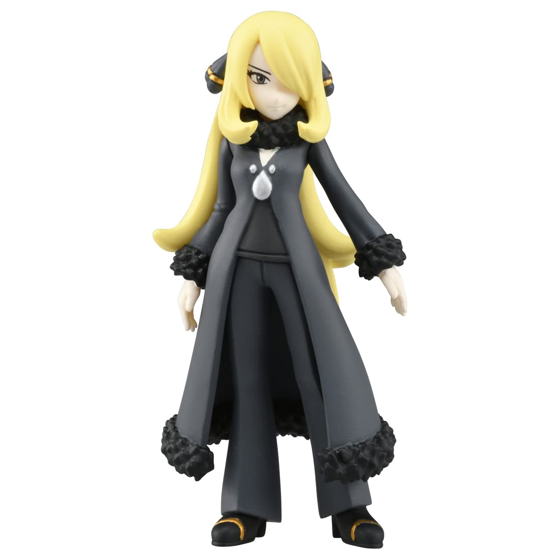 Takara Tomy Pokemon Monster Collection (Cynthia), Pokemon Figure, Toy, Ages 4 and Up, Toy Safety Standards, ST Mark Certified, Pokemon Takara Tomy