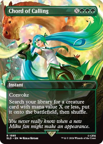 Magic the Gathering Secret LAIR X Hatsune Miku: Digital Sensation - English (Non-Foil)