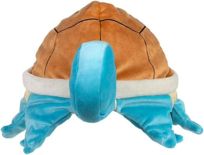 Pokemon Center: Squirtle Pokemon Partner Plush Hat (One Size-Adult) Multicolor