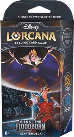 Lorcana: Rise of the Floodborn Starter Deck (Amber & Sapphire)