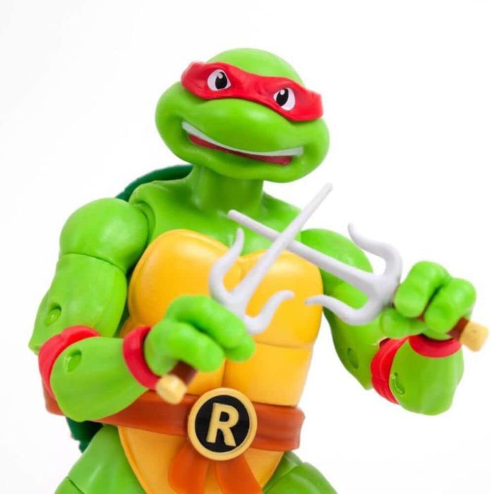 Loyal Subjects - BST AXN Teenage Mutant Ninja Turtles Raphael 5 Action Figure (Net)