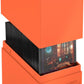 Ultimate Guard Boulder Solid 100+, Deck Case for 100 Double-Sleeved TCG Cards, Neon Orange, Secure & Durable Storage for Trading Card Games, No Transparency