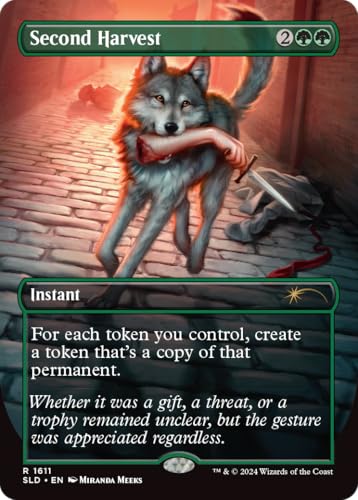 Magic the Gathering Secret Lair Featuring: NOT A Wolf (Foil)