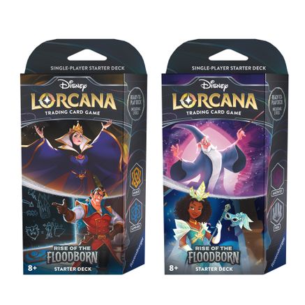 Disney Lorcana: Rise of the Floodborn Starter Deck [Set of 2]