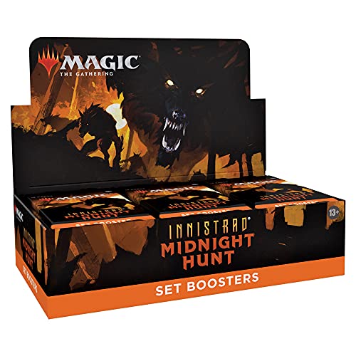 Magic: The Gathering Innistrad: Midnight Hunt Set Booster Box | 30 Packs (360 Magic Cards)