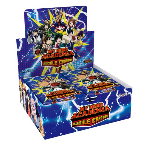 My Hero Academia Collectible Card Game Series 1 Unlimited | 240-card 24-Pack Booster Display | Trading Cards for Adults and Teens | Ages 14+ | 2 Players | Avg. Playtime 45+ Mins | Made by Jasco Games