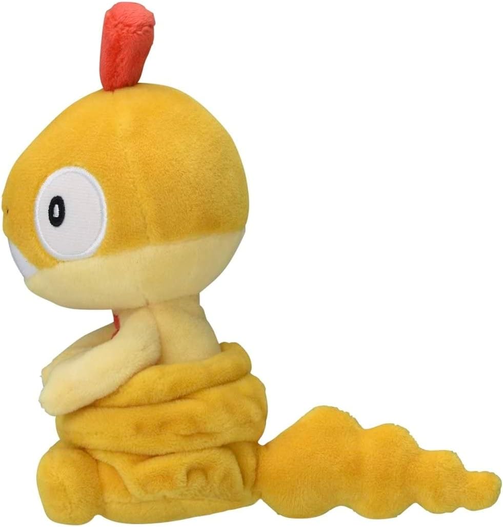 Pokemon Center: Scraggy Sitting Cuties Plush, 6 Inch