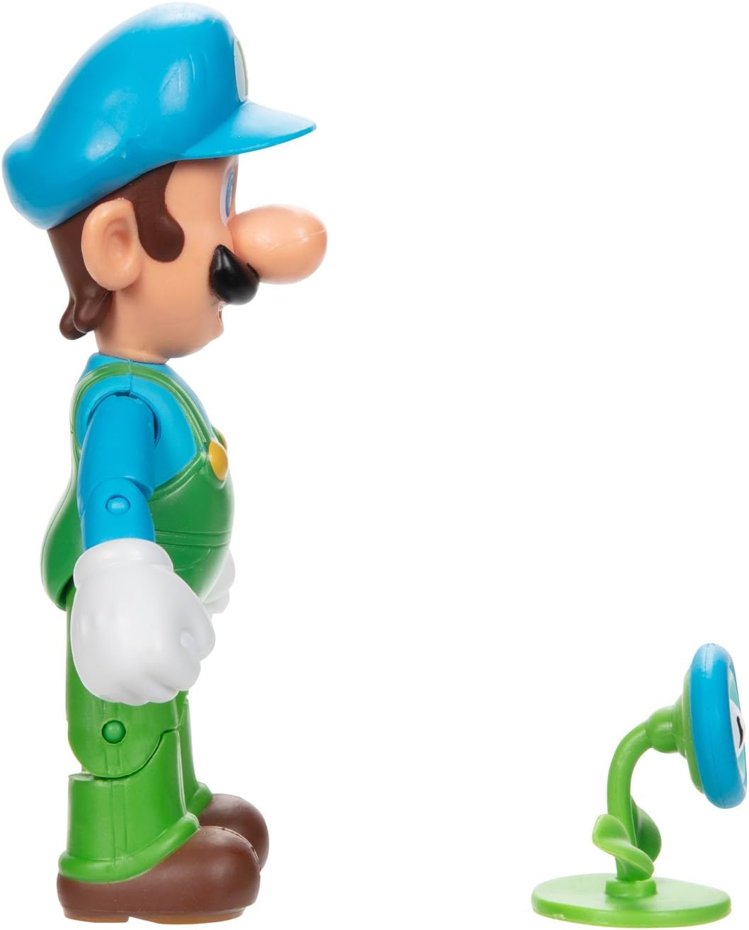 SUPER MARIO World of Nintendo 4" Ice Luigi Figure