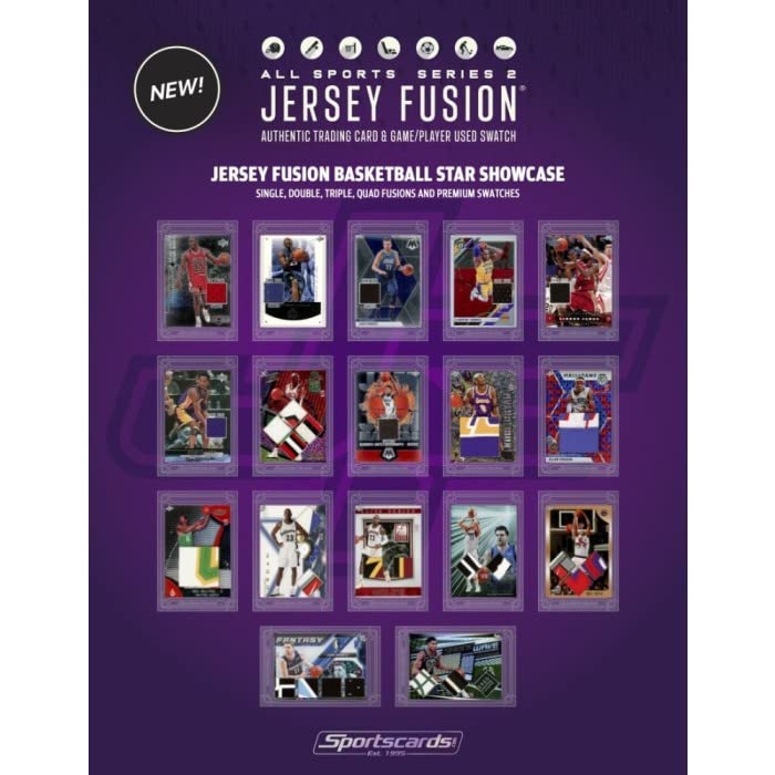 2023 Jersey Fusion All Sports Edition Series 2 Hobby Pack