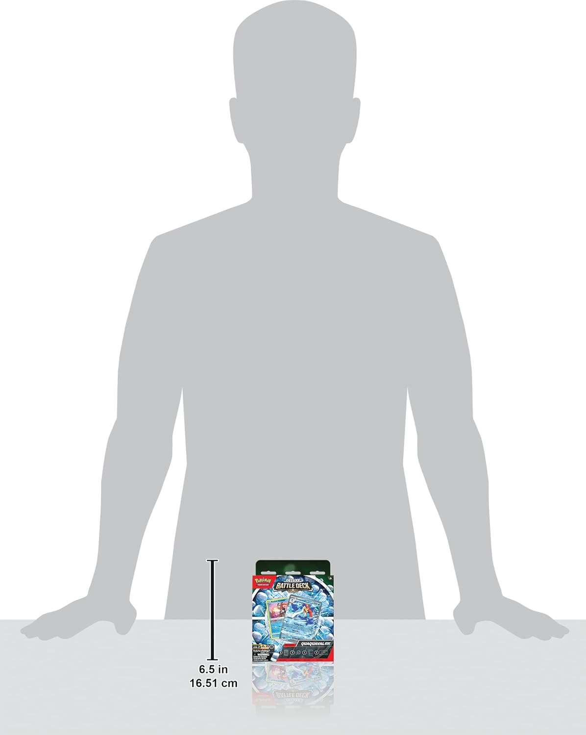 Pokemon TCG: Quaquaval ex Deluxe Battle Deck (Ready-to-Play 60-Card Deck & Accessories)