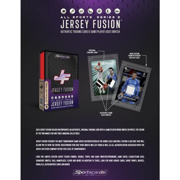 2023 Jersey Fusion All Sports Edition Series 2 Hobby Pack