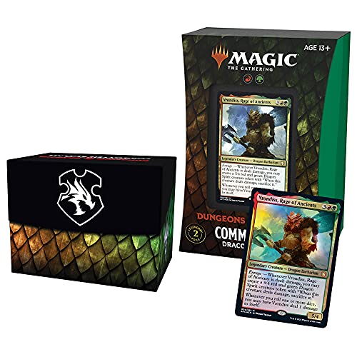 Magic: The Gathering Adventures in the Forgotten Realms Commander Deck – Draconic Rage (Red-Green)