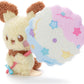 Takara Tomy Pokepiece Plush (Sweets Ver.) Pichu Plush Toy Width: Approx. 7.5 inches (19 cm)