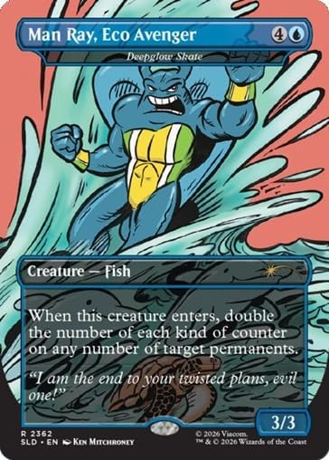 Magic: The Gathering Secret Lair x Teenage Mutant Ninja Turtles: The Mighty Mutanimals Non-Foil Edition