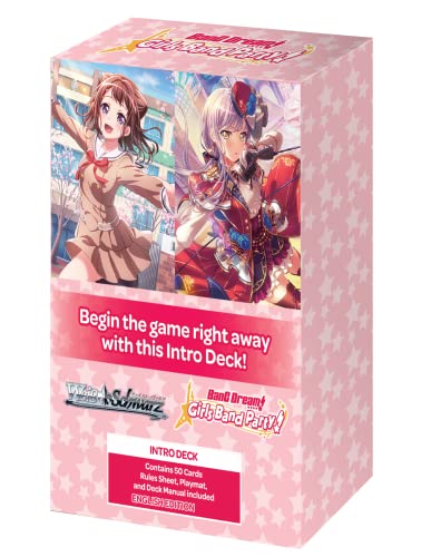 Bushiroad Bang Dream Girls Band Party 5th Anniversary 50 Cards - English - Intro Deck