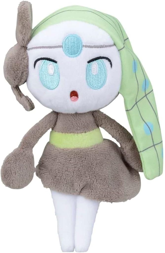 Pokemon Center: Meloetta (Aria Forme) Sitting Cuties Plush, 5 Inch