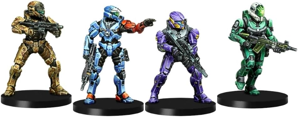 Halo: Flashpoint (Recon Edition) Tabletop Miniatures Game - Lead Spartan Fireteams! Fast-Paced Tactical Skirmish Game for Kids & Adults, Ages 13+, 2 Players, 60 Min Playtime, Made by Mantic Games