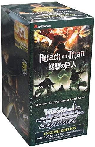 Weiss Schwarz Attack on Titan CCG Volume 2 Booster Box (English Edition)