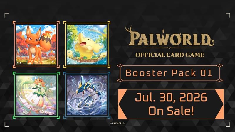 Palworld TCG: Dawn of Palpagos Series 01 Booster Box - 12 Packs