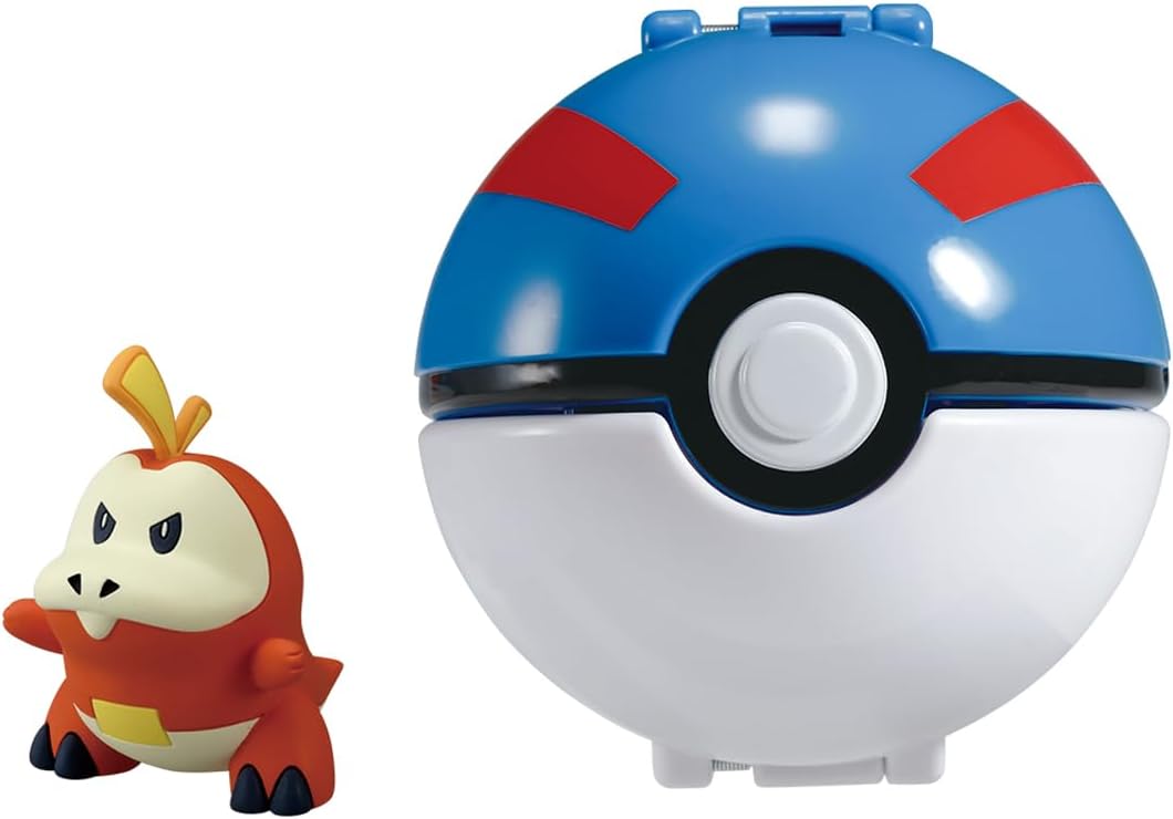 Takara Tomy Pokemon Moncolle Pokederze Fuecoco (Great Ball)