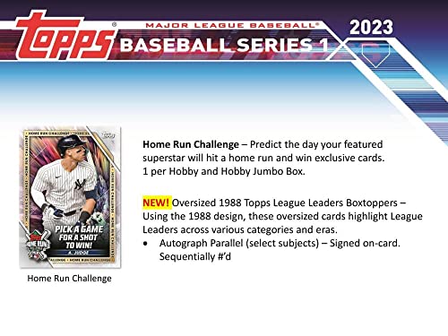 2023 Topps Series 1 Baseball Hobby Box