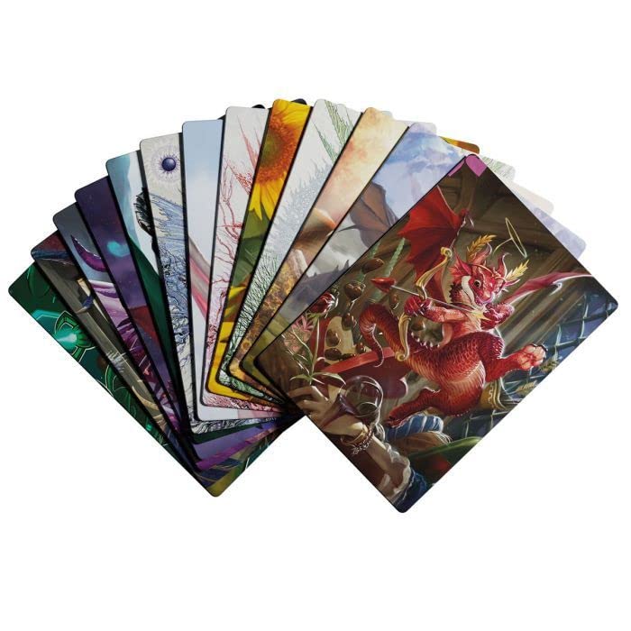 Dragon Shield Card Dividers – Card Dividers 6 CT - MTG Card Sleeves are Smooth & Tough - Compatible with Pokemon, Yu-Gi-Oh!, & Magic The Gathering Card Sleeves, Clear, (AT-02101)